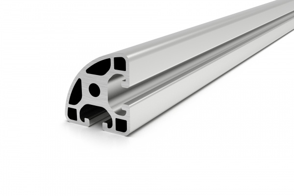 Aluminium profile 40x40 light groove 8 I-Type R90